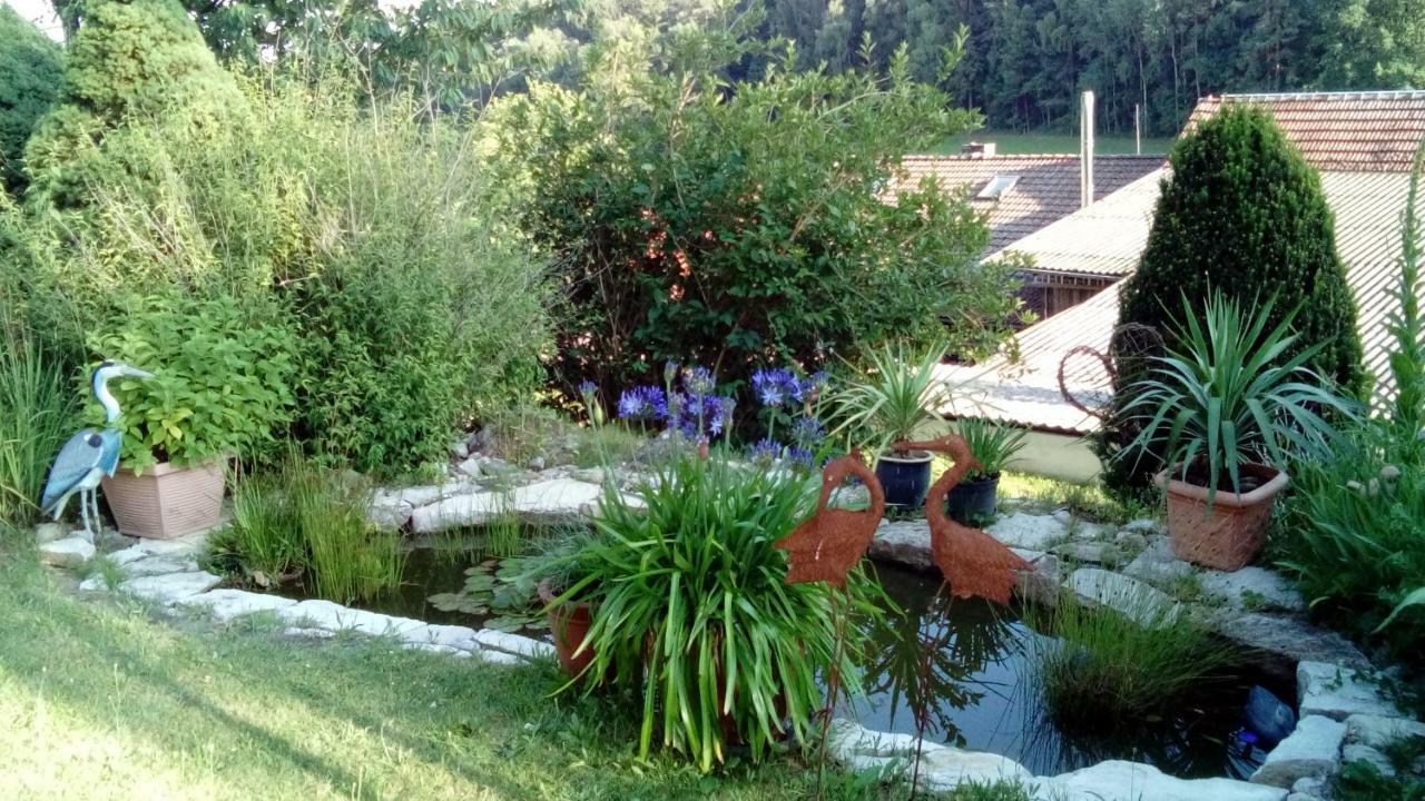 Apartment Mit Gartenblick Eckersdorf Buitenkant foto