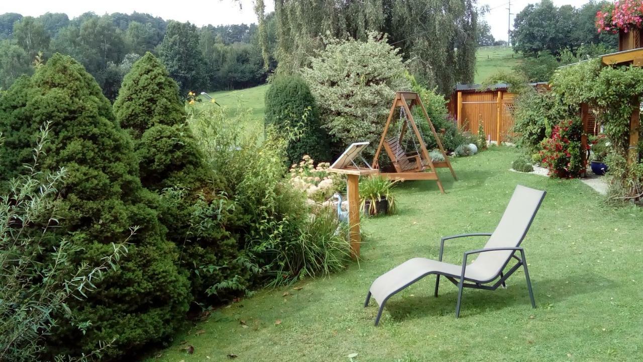 Apartment Mit Gartenblick Eckersdorf Buitenkant foto
