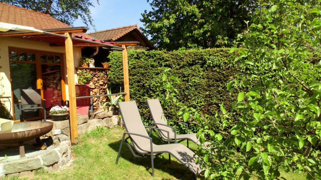 Apartment Mit Gartenblick Eckersdorf Buitenkant foto