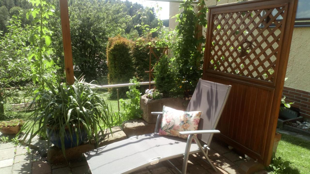 Apartment Mit Gartenblick Eckersdorf Buitenkant foto